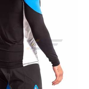 Nouvelle conception, vente en gros personnalisée, t-shirts à manches longues pour hommes, compression, rashguard MMA, entraînement, ensemble de rashguards imprimés camouflage - Product Image 3