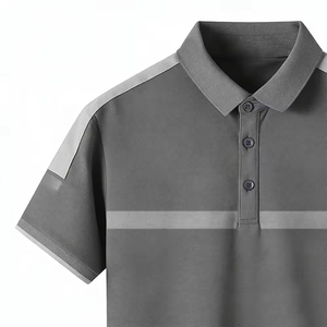 Camiseta de Hombre con Logotipo Personalizado, Camiseta de Manga Corta de Verano para Hombre, Estilo Casual de Negocios, Polo, Camiseta de Talla Grande para Hombre - Product Image 6