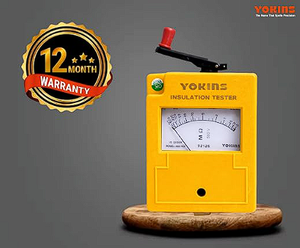 เครื่องทดสอบฉนวนแบบมือหมุน AHD-505 500V 500MΩ |   อุปกรณ์ทดสอบประเภทต่างๆ |   ตัวถัง ABS แข็งแรงทนทาน |   รับประกัน 12 เดือน - Product Image 6