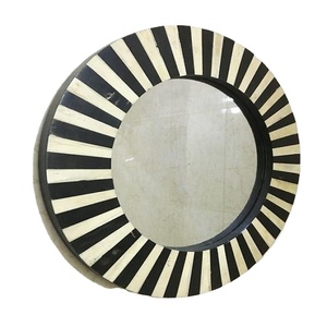 Espejo de pared con incrustaciones de hueso superventas, marco decorativo con incrustaciones de perlas de alta calidad, estilo moderno para decoración del hogar de GM IMPEX - Product Image 4