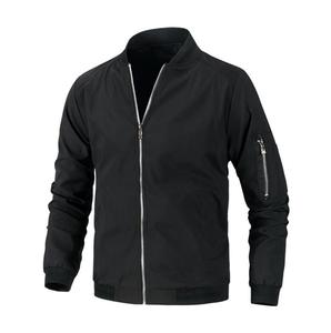 Chaqueta Bomber Moderna para Hombre con Logotipo Personalizado OEM ODM, Estilo Urbano, para Invierno, Gimnasio, Deportes, Casual, Cómoda, Anti-UV - Product Image 6