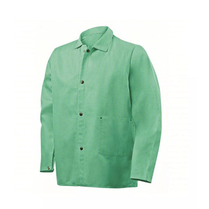 Veste de soudage en coton FR de qualité supérieure, protection corporelle industrielle, ignifuge, vêtements de travail pour la construction - Product Image 1