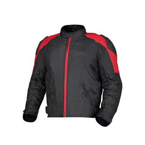 High Quality <b>Men's</b> Black Red Motorcycle <b>Jacket</b> Full Sleeve Windproof Color Blocked All Seasons Racing Wear for <b>Men</b> - Product Image 6
