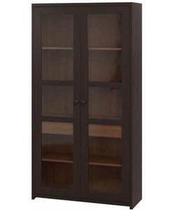 Modern Wood <b>Sideboard</b> Cabinet with Glass Doors Storage Console for Dining Room Living Room Home Furniture - Product Image 3
