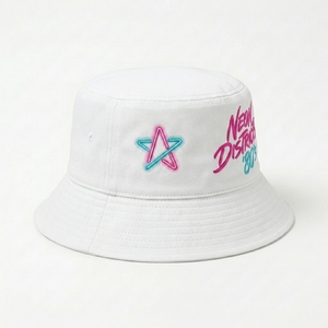 Chapeau Bob en Coton Personnalisé Premium, Style Rétro, Brodé, Streetwear, Unisexe, Mode, OEM ODM - Product Image 2