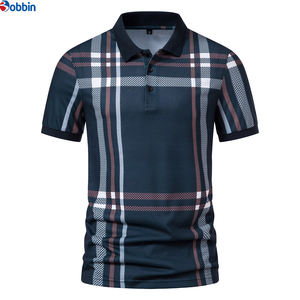 Polos Personalizados para Hombre, Camisetas de Verano para Hombre, Cuello Medio Abierto, Estilo Casual Elegante, Transpirables, Manga Corta, Poliéster/Algodón - Product Image 2