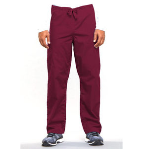 Pantalon de travail d'hôpital actif, extensible et réutilisable, style jogger pour infirmières, disponible en plusieurs couleurs, tissu doux et élastique. - Product Image 1