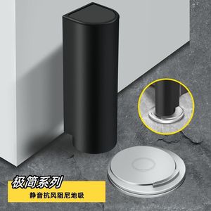 Door <b>Stopper</b> Anti Collision No Drill Ultra Thin Silent Magnetic High Strength Glass Door <b>Stopper</b> - Product Image 1