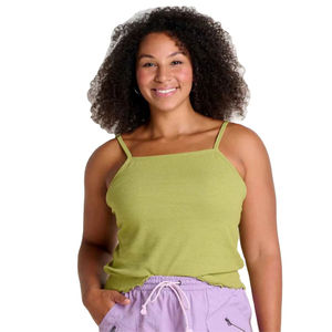 Women's Running Tank Tops OEM Service Eco-Friendly Fleece Solid Color Breathable Lightweight Knitted Camisole Gym Sport Summer - Product Image 1