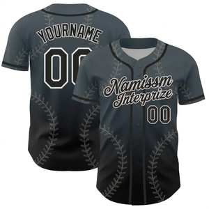 Camiseta de Béisbol de Manga Corta para Hombre 2026, Logotipos de Equipo Personalizados Cosidos y Bordados, 100% Poliéster, Camisetas de Béisbol de Color Personalizado - Product Image 4