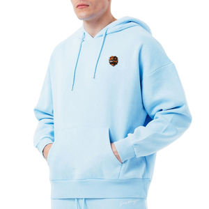 Sweat-shirts surdimensionnés pour hommes en coton 100% personnalisés, décontractés, légers, style hip-hop, streetwear, en molleton, écologiques - Product Image 1