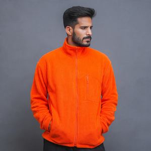 Chaquetas de Forro Polar de Alta Calidad para Hombre, Cuello Alto con Cremallera, Abrigo de Forro Polar, Chaqueta de Forro Polar con Cremallera para Hombre, Ropa Urbana - Product Image 3