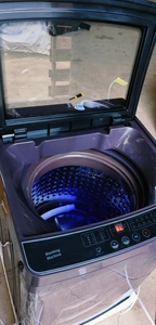 Compact <b>Top</b> <b>Load</b> Washer 12kg Stainless Steel Automatic Single Tub Electric Household Washing Machine 46x49x86cm - Product Image 3