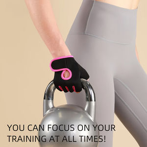 Guantes de Entrenamiento Antideslizantes para Levantamiento de Pesas, Guantes de Gimnasio con Soporte para la Palma, Equipo de Fitness para Hombres y Mujeres - Product Image 6