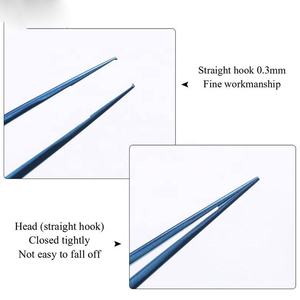 Castroviejo Universal Corneal Scissors Stainless Steel Anterior Ophthalmic Instrument Set for Eye Surgery By <b>Blush</b> Surgical - Product Image 6