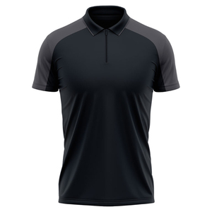 High Quality Athletic for <b>Shirt</b> Stretch Polyester/cotton Blend Knitted Embroidered Quick Dry comfort Lightweight Design Active - Product Image 2