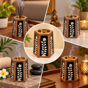 ที่วางเครื่องหอมอเนกประสงค์แบบพรีเมียม สำหรับตกแต่งบ้าน ใช้สำหรับอโรมาเธอราพี กลิ่นหอม ทำสมาธิ โยคะ ตกแต่งบ้าน ใช้ในห้องสวดมนต์ - Product Image 5