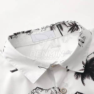 Camisas de Playa Elegantes para Hombre, Corte Holgado, Tela de Algodón Suave, Ideales para Clima Cálido y Uso Diario - Product Image 4