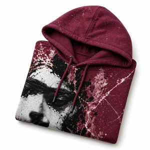 Wholesale High Quality Custom Oversized Heavyweight 100% <b>Polyester</b> <b>Hoodie</b> for Men Sublimation Print Design <b>Hoodie</b> - Product Image 6