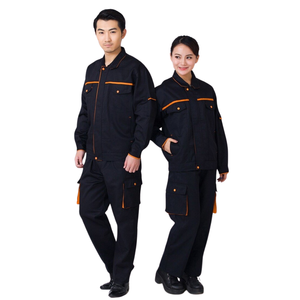 Best Quality Custom PE Cotton Safety Jacket Breathable Electrical Man WorkSuit for Oil Field Industrial Overall Workwear FMF - Product Image 1