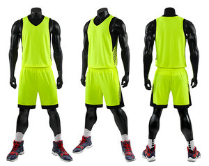 Uniforme de Baloncesto Personalizado con Impresión, para Hombres, Niños y Jóvenes, Reversible, de Malla Transpirable, Uniforme de Equipo de Baloncesto - Product Image 2