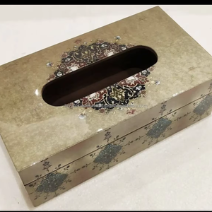 Porte-boîte à mouchoirs en papier MDF imprimé personnalisé maison voiture bureau chambre cuisine salle de bain dessus de table serviettes bar - Product Image 1