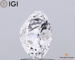 Diamante refinado de corte portugués brillante de 1.50 quilates, cultivado en laboratorio CVD, con certificado IGI, color D, claridad VVS2, para la fabricación de joyas. - Product Image 6