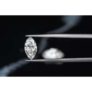 Elegante Diamante Cultivado en Laboratorio de Color Blanco Corte Marquise, Certificado IGI, Claridad VVS, Corte EX-VG, para Joyería HIPHOPSTAR ICED WD17 - Product Image 2