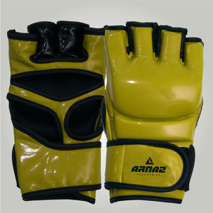 Breathable Custom Design MMA <b>Gloves</b> Premium Quality Lightweight MMA <b>Gloves</b> Youth Leather Made MMA <b>Gloves</b> - Product Image 3