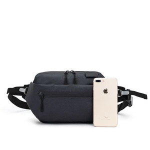 Riñonera cruzada con cinturón ajustable, resistente al agua, para hombre, de neopreno, unisex, para deportes al aire libre. - Product Image 2