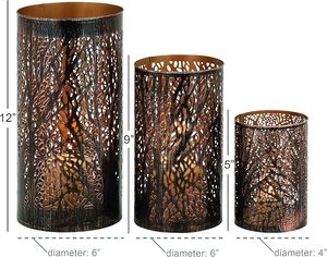 Lanterne en métal pour table de cuisine, best-seller, porte-bougie décoratif en fer pour la décoration intérieure moderne. - Product Image 2