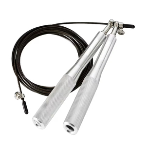 High Quality Aluminum Handle Fitness Training Bearing Custom Logo Private Label Speed Skipping Jump <b>Rope</b> - Product Image 6
