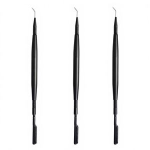 Outil métallique pour rehaussement de cils avec 4 couleurs de plasma différentes, outil isolateur pour cils avec emballage personnalisé - Product Image 1
