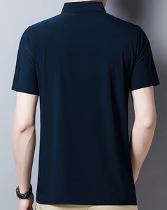 Camiseta Polo de Manga Corta para Hombre, Corte Ajustado, Cómoda y Transpirable, Cuello Camisero / Camiseta Polo Lisa Personalizada a Precio de Fábrica - Product Image 6