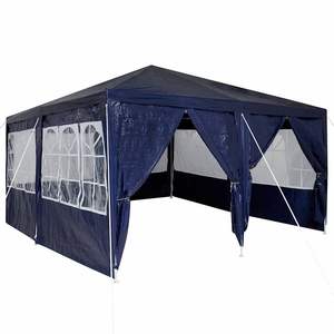 Carpa Azul para Bodas y Fiestas de 157.48 X 157.48 X 104.72 Pulgadas de Polietileno, Tamaño Ideal para su Evento Especial - Product Image 2