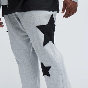 Conjunto Deportivo Holgado Personalizado para Hombres y Niños, de Algodón de Alta Calidad, con Sudadera con Cremallera y Pantalones Acampanados - Product Image 4