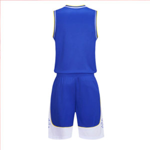 Tenues de basket-ball professionnelles à séchage rapide avec logo personnalisé |   Vêtements de sport élégants sublimés respirants 100% polyester sans manches - Product Image 2