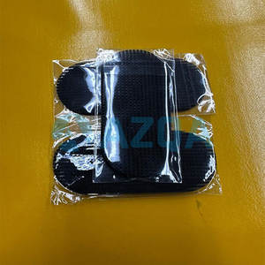 Black Hair Extension Velcro Grippers Professional Non <b>Slip</b> Hair Sectioning Grip Pads Salon Hair Styling Tool for Women - Product Image 5