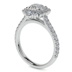 Asscher Cut Moissanite <b>Solitaire</b> Engagement Wedding Promise <b>Ring</b> 925 Sterling <b>Silver</b> 14K Gold Plated Luxury Prong Set for Women - Product Image 2
