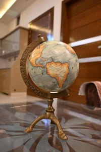 Gold Aluminum Embossed Polished Modern World Globe <b>Desk</b> Globe Decorative Table Globe for Office <b>Desk</b> <b>Study</b> Room and Home Decor - Product Image 3