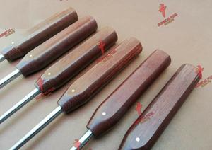 BTECH ENTERPRISES Ensemble de 6 curettes osseuses Halle à manche en fibre, instruments chirurgicaux orthopédiques certifiés CE - Product Image 6