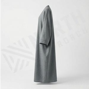 Abayas islamiques élégantes, jilbabs, khimars, robes musulmanes sur mesure pour femmes, tissu en mousseline, vêtements modestes, vente en gros - Product Image 3