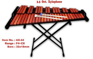 Xylophone professionnel Alipa avec support réglable et tube d'écho – Modèles 44 et 49 touches (Bois AR-44/AR-49) - Product Image 4