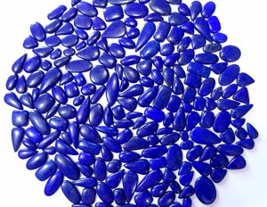 High Quality Top Grade Natural Lapis Lazuli Polished Free Size Loose Gemstone Cabochon Lot for Healing Jewelry Gift - Product Image 4