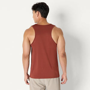 เสื้อกล้ามผู้ชาย Six Trend Sports สีพื้น คอกลม ระบายอากาศได้ดี ผลิตจากผ้าถัก เป็นมิตรต่อสิ่งแวดล้อม แห้งเร็ว สไตล์สตรีทลำลอง - Product Image 4