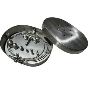 Ensemble complet d'instruments de chirurgie vasculaire Nabatoff en acier inoxydable, certifié ISO13485, réutilisable, pour les varices - Product Image 1