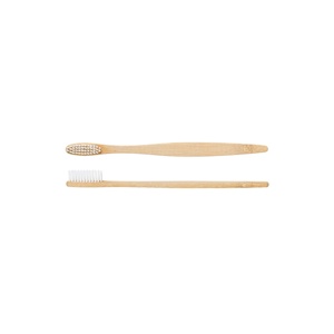 Ensemble de brosses à dents en bambou de qualité supérieure, manche en bois naturel, poils en fibres douces, hygiène dentaire éco-responsable, produit oral biodégradable - Product Image 1
