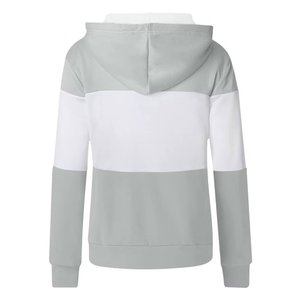Sudadera con Capucha de Invierno de Manga Larga para Mujer, de Alta Calidad, Color Oscuro, Nueva, con Cuello Redondo de Punto, Cálida y Versátil - Product Image 4