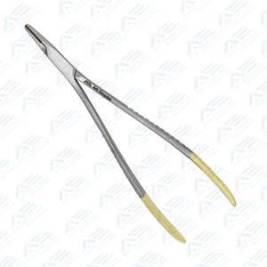 Porte-aiguilles médical droit de qualité supérieure Tc 16 cm, Langenbeck, en acier inoxydable, instruments chirurgicaux orthopédiques - Product Image 6