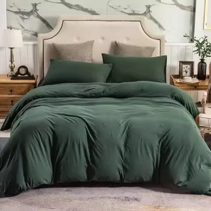 Ensemble de housse de couette écologique, lavable en machine, pour usage domestique, style simple - Product Image 5